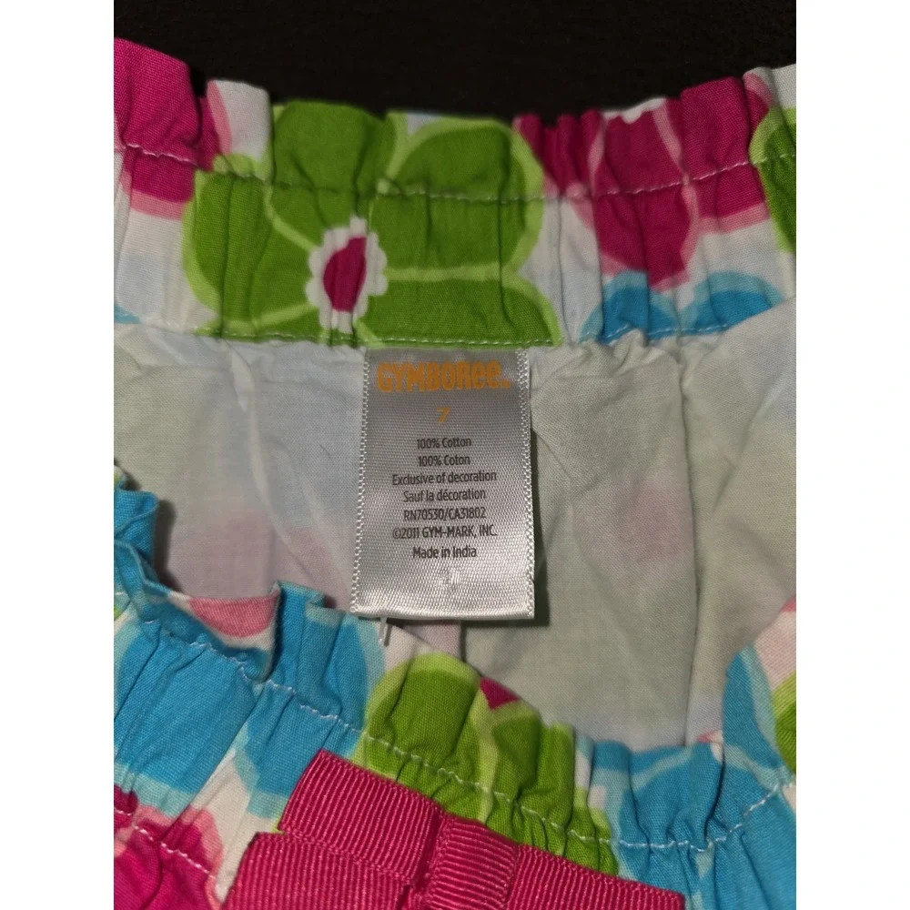 Gymboree ice cream sweetie‎ outfit lot 2 tops size 7 nwt skirt nwot size 7